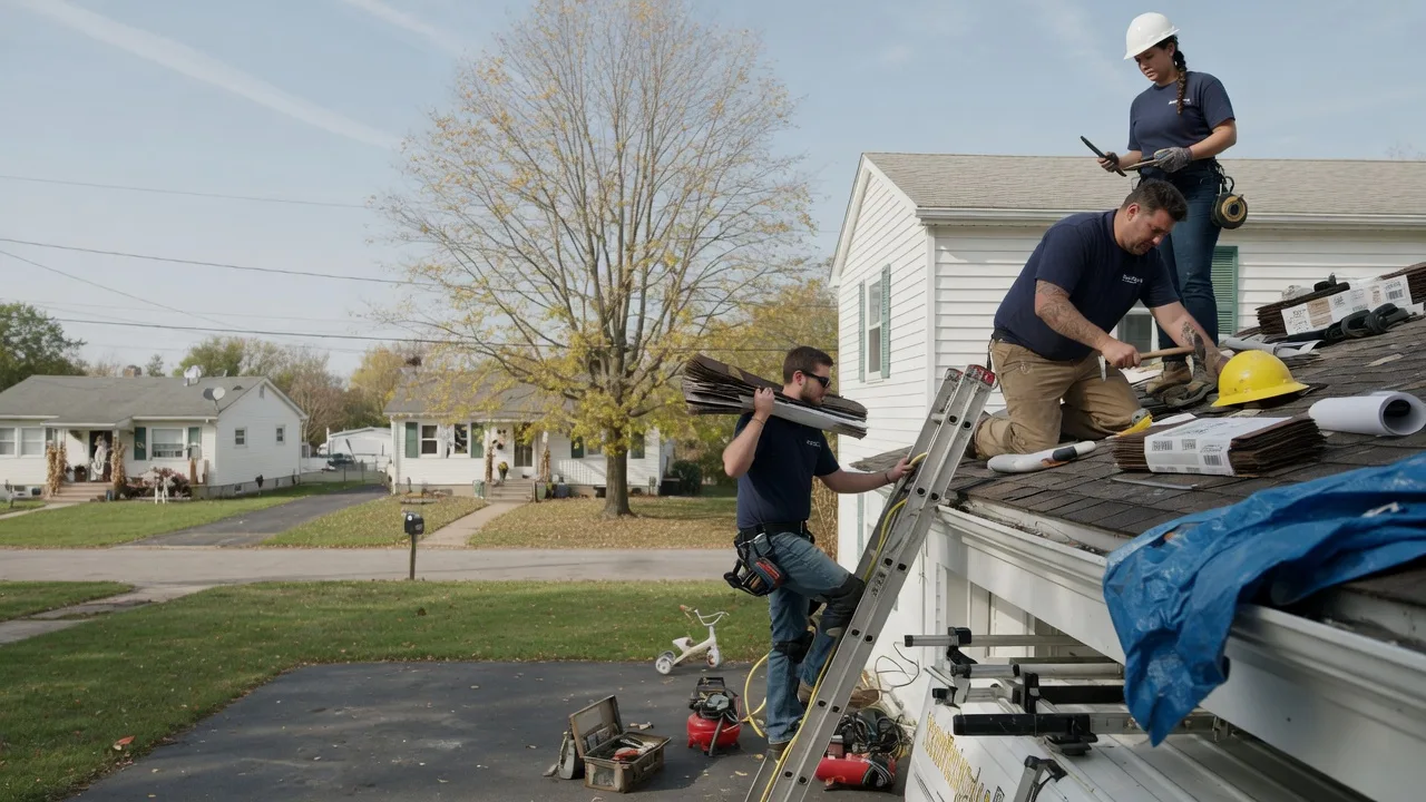 Local Roofing Contractors in Grandview, IN near me